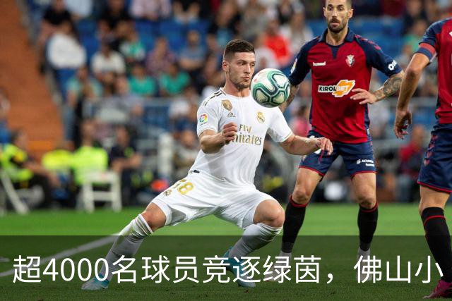 超4000名球员竞逐绿茵，佛山小“西甲”圆满落幕